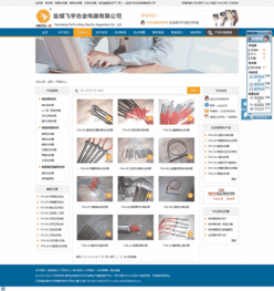 天興工作室案例 dedecms企業(yè)藍(lán)色模板
